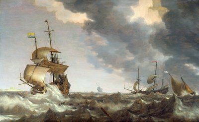 Storm at Sea by Bonaventura Peeters